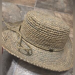 Scala collection Woven Straw Hat